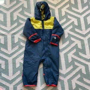 Columbia 18m fleece lined snowsuit